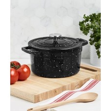 Martha Stewart Collection Enameled Cast Iron Speckled 4-Qt. Dutch Ovens