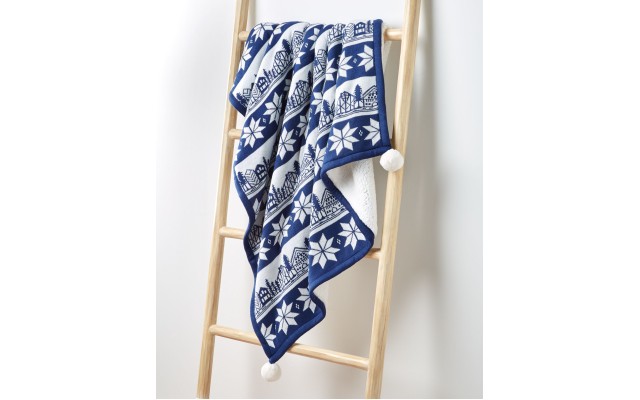  Fair Isle Chenille Throws