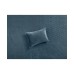  Feather Velvet Opal Quilted Standard Sham, Navy, 20″ x 28″