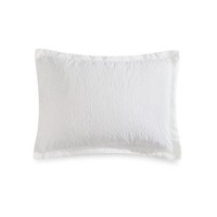 Martha Stewart Collection Floral Matelasse King Sham