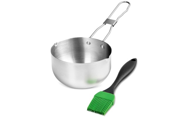  Saucepan & Basting Brush Set