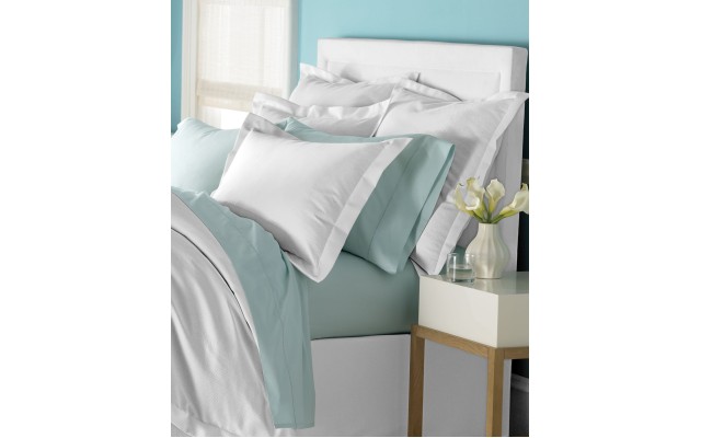  Simple Pique European Sham, Ivory, 26×26
