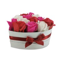 Martha Stewart Collection Valentine’s Day Box of Artificial Roses
