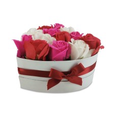 Martha Stewart Collection Valentine’s Day Box of Artificial Roses