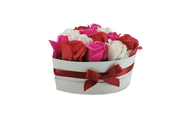  Valentine’s Day Box of Artificial Roses