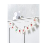 Martha Stewart Farmhouse Holidays Be Merry Garland