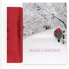 Masterpiece Cards Snow Scene Holiday Boxed Cards