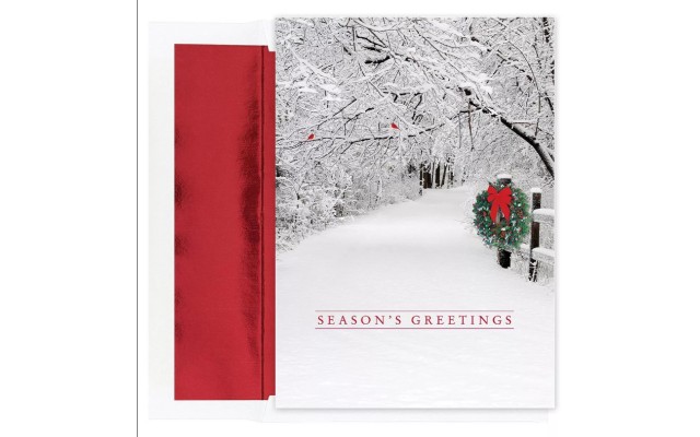 Masterpiece Cards Snow Scene Holiday Boxed Cards
