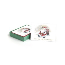 Masterpiece Studios Happy Santa Holiday Boxed Cards1 Pack
