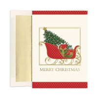 Masterpiece Studios Holiday Collection 18-Count Boxed Christmas Cards