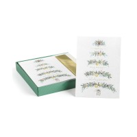 Masterpiece Studios Pine Bough Tree Holiday Set of 18 Boxed Cards