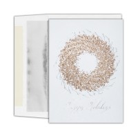 Masterpiece Studios Wreath Holiday Set of 16 Boxed Cards