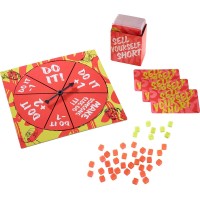 Mattel Games Sell Yourself Short, Hilarious Party Game for Adults and Teens, with Spinner, 112 Cards and 41 Tokens, Makes a Great Gift for 14 Year Olds and Up