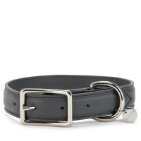 maxbone Coco Charcoal Dog Collar, Small