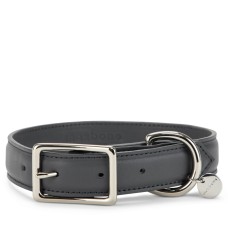 maxbone Coco Charcoal Dog Collar, Small