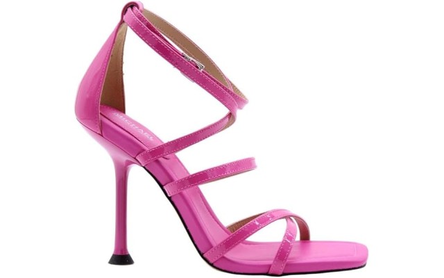  Imani Strappy Sandal, Cerise, 10M