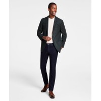 Michael Kors Men’s Classic Fit Herringbone Sport Coat, 42L, Green