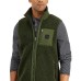  Men’s Full-Zip Vest, Green, X-Large