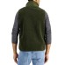 Men’s Full-Zip Vest, Green, X-Large