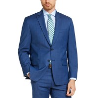 Michael Kors Men’s Modern-Fit Airsoft Stretch Suit Jackets, Navy, 41R