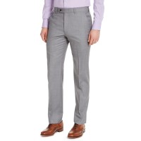 Michael Kors Men’s Modern-Fit Airsoft Stretch Suit Pants, Grey, 33×32