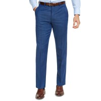 Michael Kors Men’s Modern-Fit Airsoft Stretch Suit Pants, Navy, 40×30