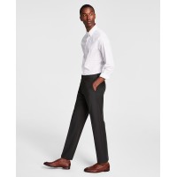 Michael Kors Men’s Pattern Classic Fit Pants, Olive, 38×32