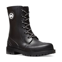 Michael Kors Montaigne Rain Boots, Black, 6 M