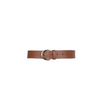 Michael Kors Women’s 38 Mm Pebble Leather Belt – Luggage, Large