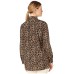  Women’s Leopard-Print Top – Leopard, X-Large