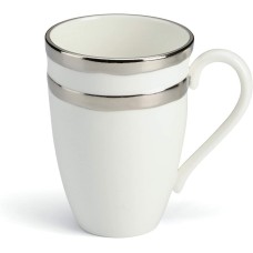 Michael Wainwright 4.75 H Como White Platinum Mug