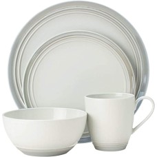 Mikasa Elura Gray 4-Piece Place Setting, Service For 1