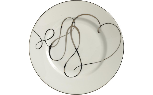  Love Story 8 1/2″ Accent Plate, White