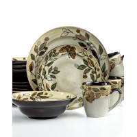 Mikasa Siena 16-Pc. Dinnerware Set, Service for 4, MISSING PIECES