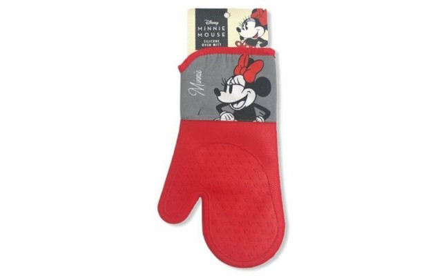  Silicone Oven Mitt, Red
