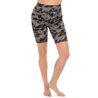 Miraclesuit Athleisure Tummy-Control Bike Shorts, Camo Print, Small