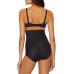  Instant Tummy Tuck High-Waist Brief 2415, Black, Medium