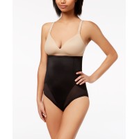 Miraclesuit Women’s Cool Choice Extra-Firm-Control High-Waist Brief, Black, Small