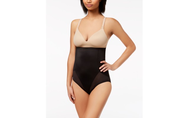  Women’s Cool Choice Extra-Firm-Control High-Waist Brief, Black, Small