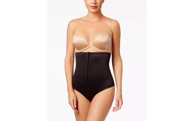 Miraclesuit Womens Shapewear Inches Off Waist Cinching Thong – 2728, Black, Medium