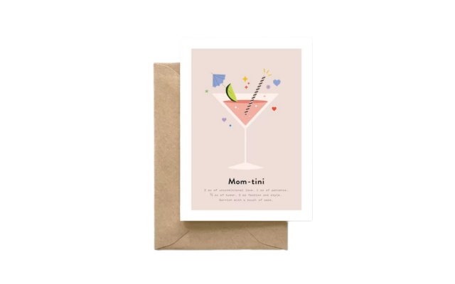 Mom-Tini Greeting Card