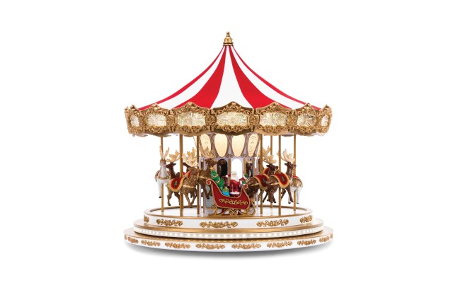  Regal 17″ Carousel Table Decor, Red (B086WR1HFT)