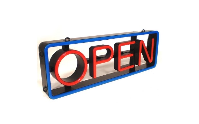  VH-01-RC LED Open Sign,27-3/4″ L,2-3/4″ W