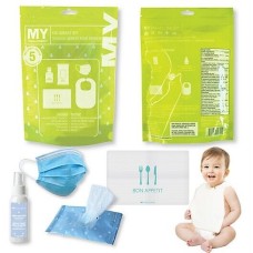 Mytagalongs Kid Clean Essentials Kit, Lime