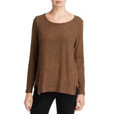 Nally & Millie Womens Notched Fleece Top (Pesto Green, Medium/Large)