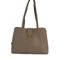 Nanette Lepore Felicity Taupe Vegan Shoulder Bag
