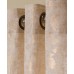 Natco Home Kailey Botanical Grommet Single Curtain Panel, Natural/Silver, 50