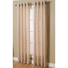 Natco Home Kailey Botanical Grommet Single Curtain Panel