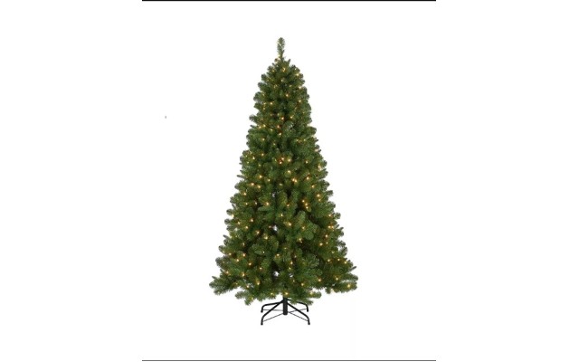  6.5 ft. Pre-lit Artificial Mixed Pine Tree