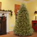  7.5′ Dunhill White Fir Hinged Tree With 750 Clear Lights